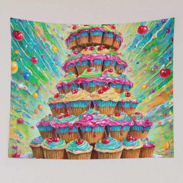 Item preview, Cupcakes Tower 2 designed and sold by 3dvirtualand.