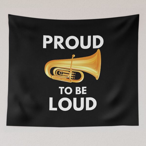 Item preview, Tuba Proud to be loud designed and sold by annoying-shirts.