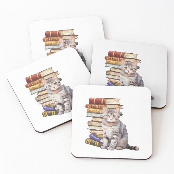 Item preview, Australian Mist Cat And Books designed and sold by TheAnimalZ00.
