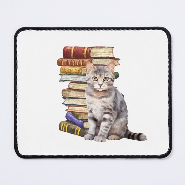 Item preview, Australian Mist Cat And Books designed and sold by TheAnimalZ00.