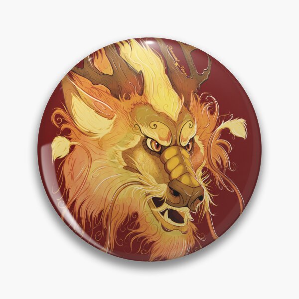 Item preview, Golden Eastern Dragon designed and sold by RemnantForge.