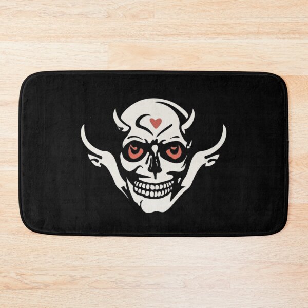 Item preview, Hand Devil Horns Fingers Funny Metal Heavy Colorful Skull Cool Funny gifts for Halloween Skull Spooky Time Szn designed and sold by MatthewViews.