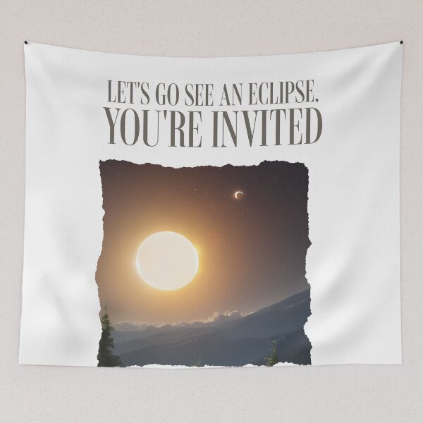 Item preview, Surreal Digital Art: Eclipse and its Cosmic Visions designed and sold by Artedig.