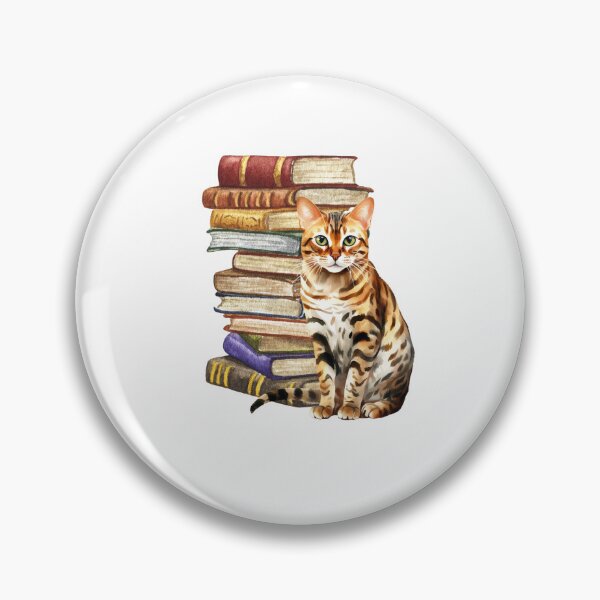 Item preview, Arabian Mau Cat And Books designed and sold by TheAnimalZ00.