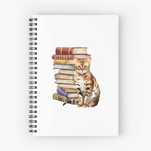 Item preview, Arabian Mau Cat And Books designed and sold by TheAnimalZ00.