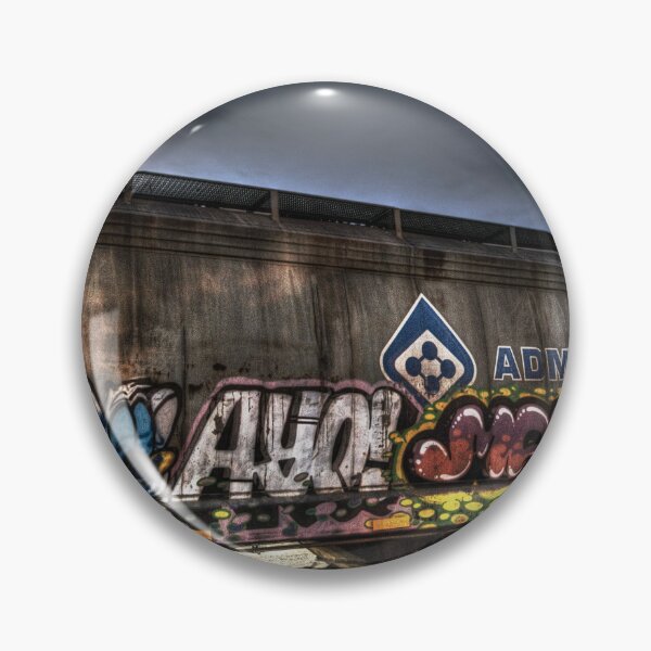Item preview, Graffiti Train Car Under Moon Light designed and sold by ColdCreekCanvas.