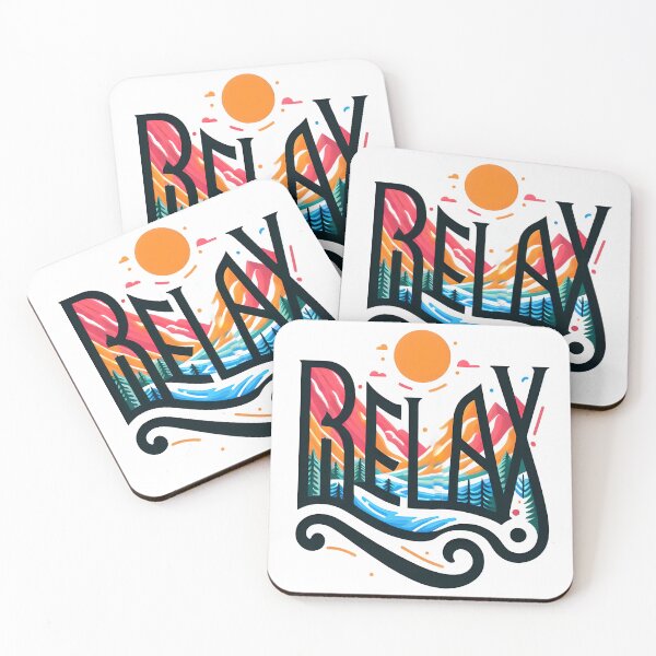 Item preview, Relax, Typography designed and sold by maxmaj.