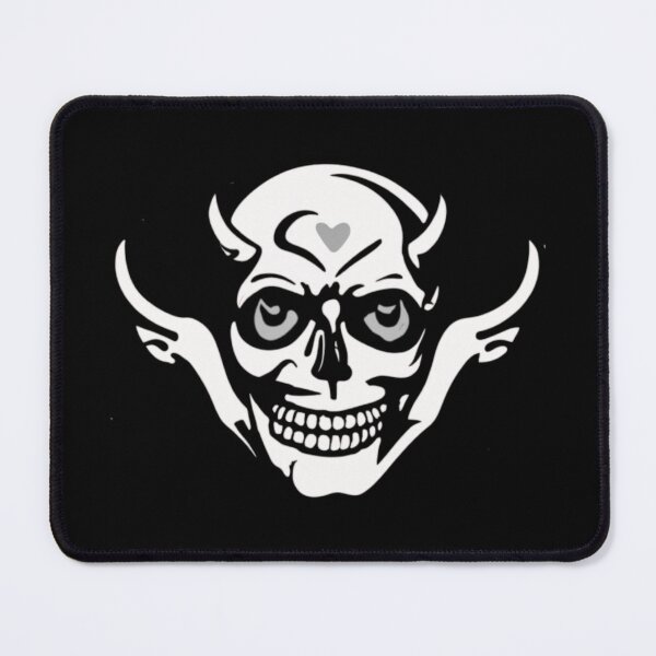 Item preview, Death Metal Heavy Black Devil Hand Horns Funny Finger Skull Cool Funny gifts for Halloween Skull Spooky Time Szn designed and sold by MatthewViews.
