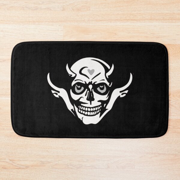 Item preview, Death Metal Heavy Black Devil Hand Horns Funny Finger Skull Cool Funny gifts for Halloween Skull Spooky Time Szn designed and sold by MatthewViews.