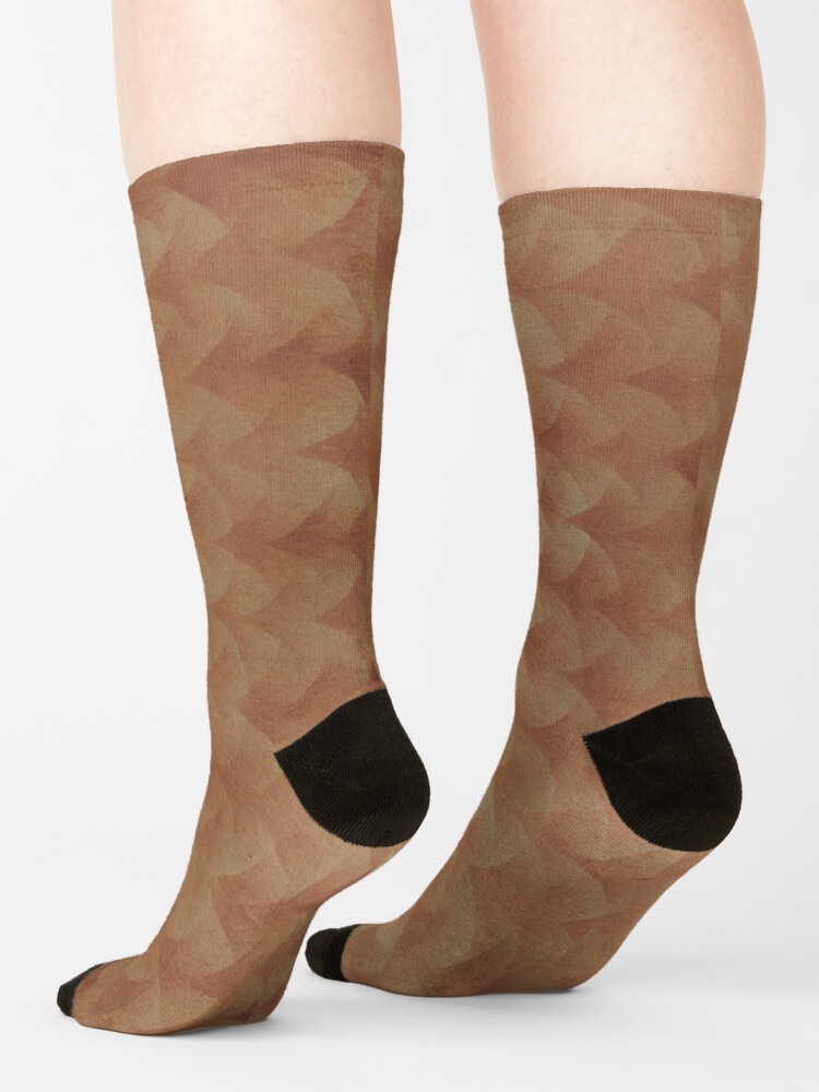 Thumbnail 4 of 5, Socks, Overlapping Circle Stenciled Paper II designed and sold by howsheseesit.