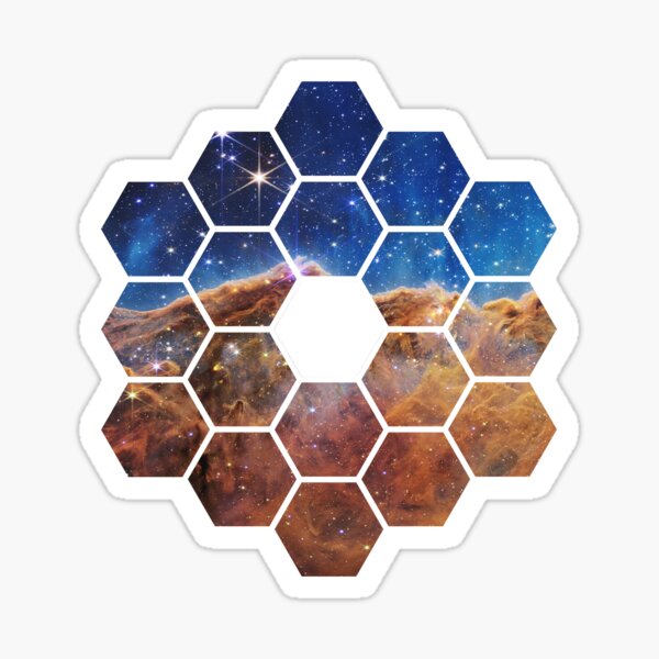 Item preview, James Webb Space Telescope designed and sold by Stickers By Carlos.