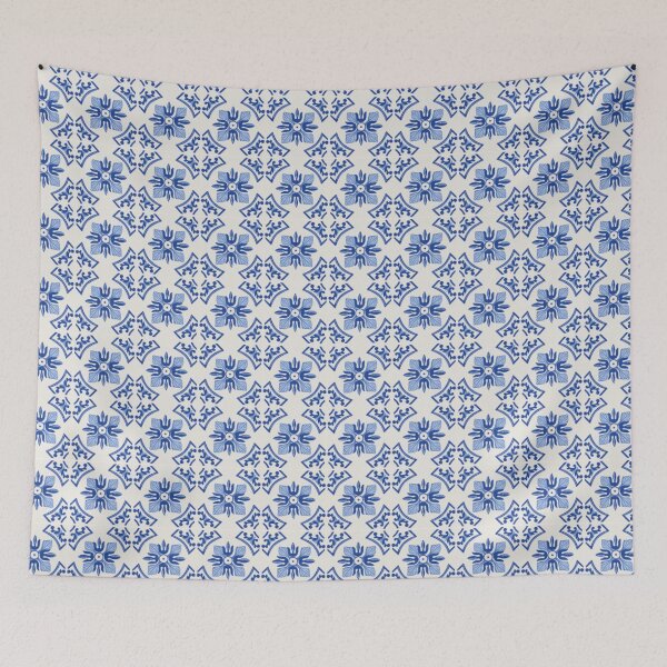 Item preview, Blue Alhambra tessellation  designed and sold by Islanr.