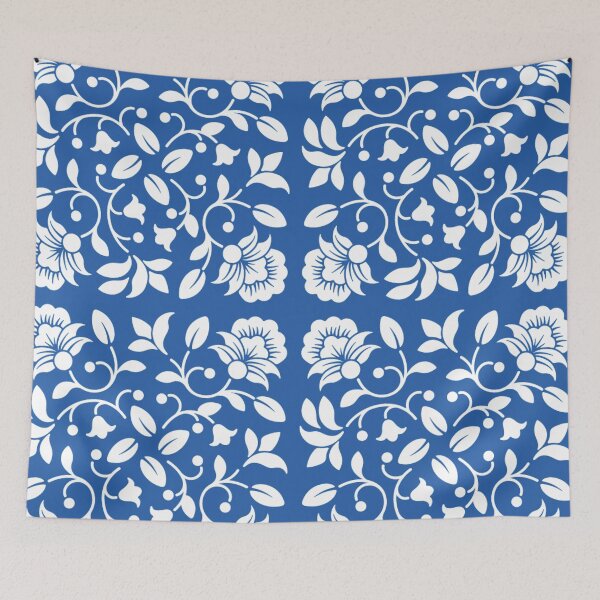 Item preview, Blue Alhambra Tile, Alhambra tessellation designed and sold by Islanr.