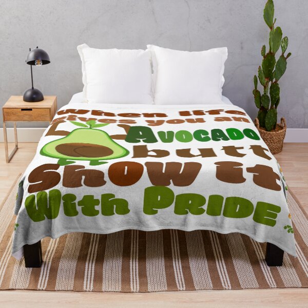 Item preview, When life gives you an Avocado Butt, show it with Pride. designed and sold by Verle-art.
