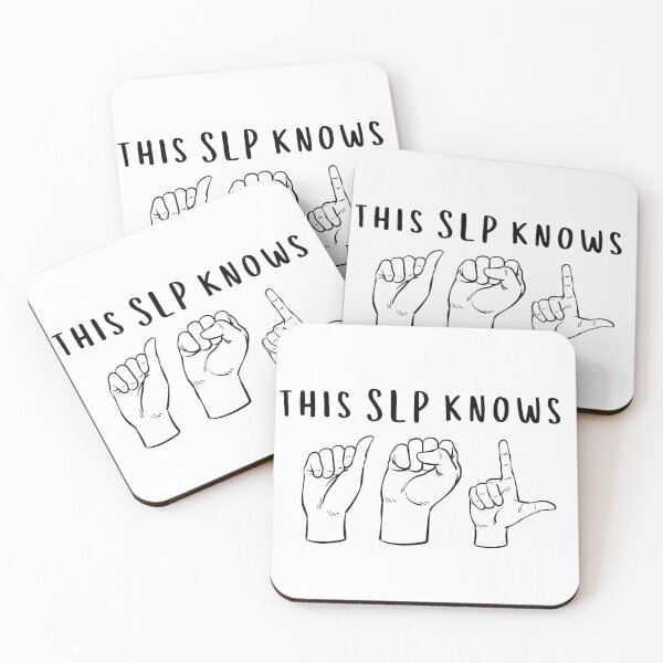Item preview, SLP ASL - Speech Pathology, Sign Language designed and sold by slpallday.