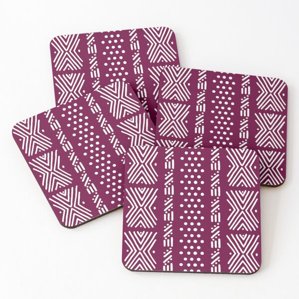 Item preview, Purple African Ethnic Bogolan Design designed and sold by funkyvibes.