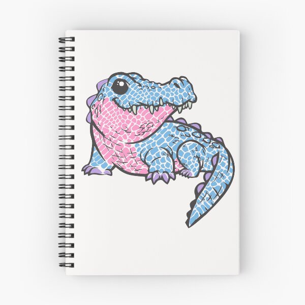 Item preview, Cute croc. Crocodile cool, bold vector style, blue, rose, purple designed and sold by amahechoamano.
