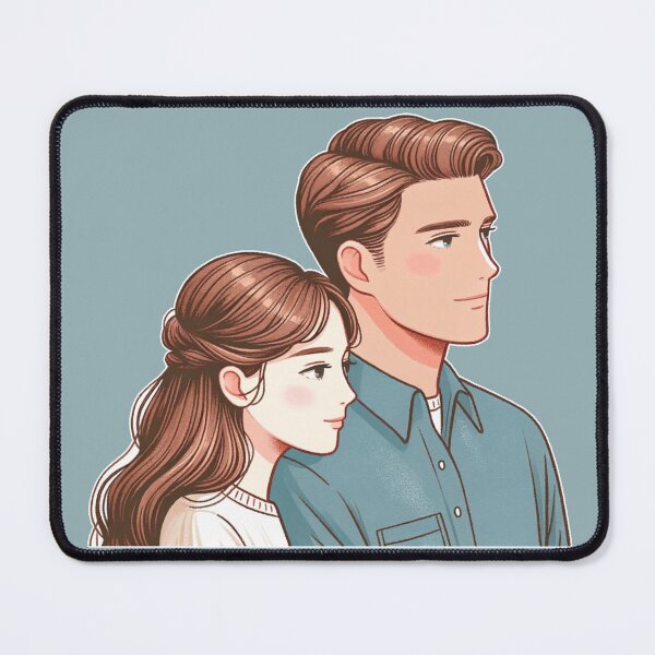 Item preview, Briala Truly and Grayson Beauregard - Concept Art - Someone Else's Baby designed and sold by AmberRoseWrites.