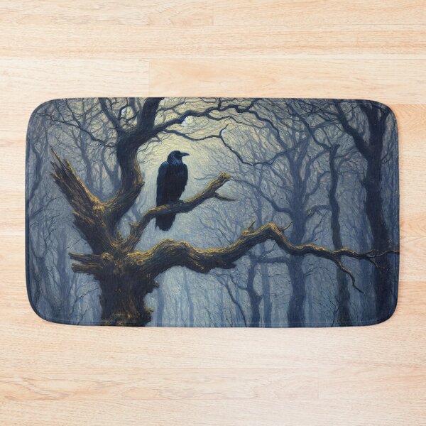 Item preview, Raven in the Gloomy Forest designed and sold by cikedo.