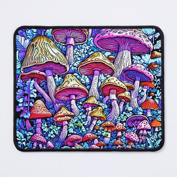 Item preview, Mushrooms 2024 tileartwork pt 3 designed and sold by tileartwork.