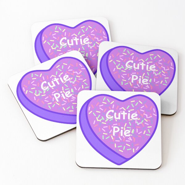 Item preview, Conversation Hearts: Cutie Pie designed and sold by writebythepond.