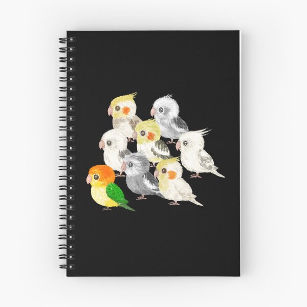 Item preview, parakeets designed and sold by Toru Sanogawa.