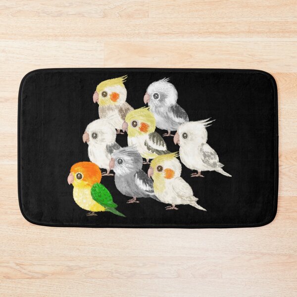 Item preview, parakeets designed and sold by Toru Sanogawa.