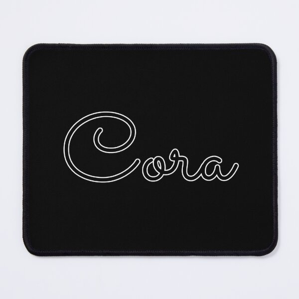 Item preview, Writing Cora Name Label (Black) designed and sold by NormadWorld.