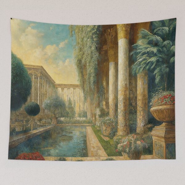 Item preview, Gustav Klimt Hanging Gardens of Babylon designed and sold by maniacfitness.