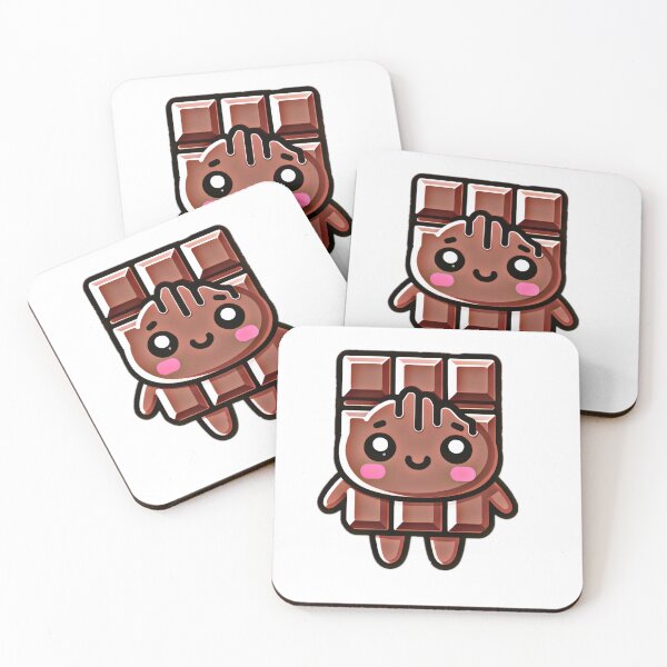 Item preview, "Chocolatey Charm: A Sweet Treat Personified" designed and sold by MYTHIC PEEL STICKERS.