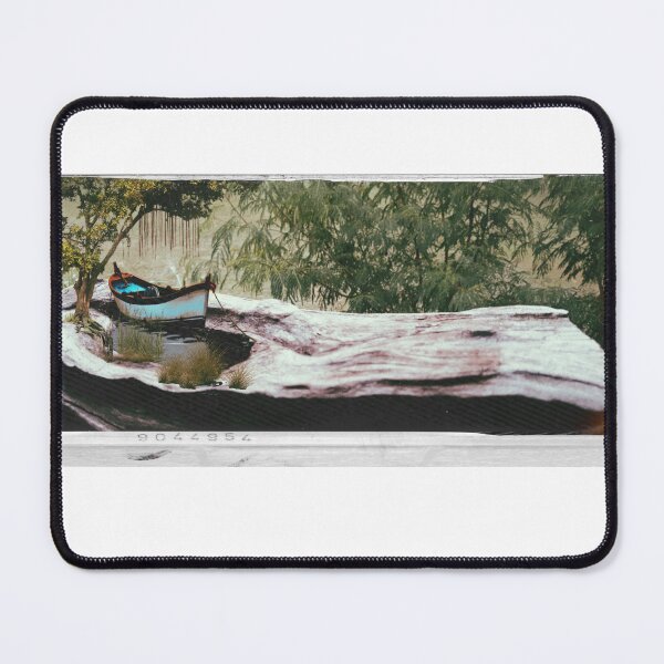 Item preview, Idyllic pond in a log hollow designed and sold by torpidtadpole.