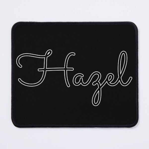 Item preview, Writing Hazel Name Label (Black) designed and sold by NormadWorld.