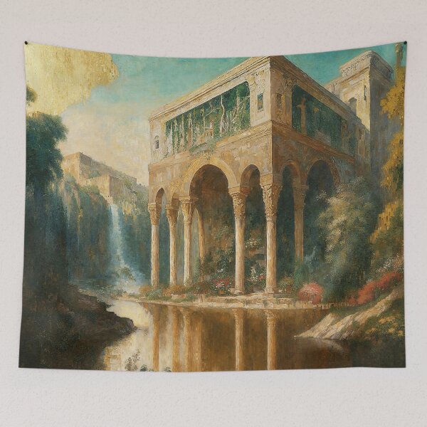 Item preview, Klimt Hanging Gardens of Babylon designed and sold by maniacfitness.