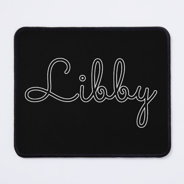 Item preview, Writing Libby Name Label (Black) designed and sold by NormadWorld.