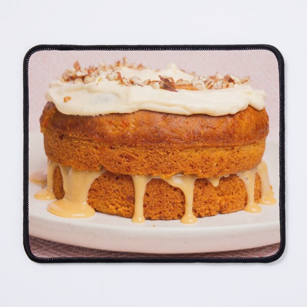 Item preview, Carrot cake with pink background  designed and sold by RehenTapia.