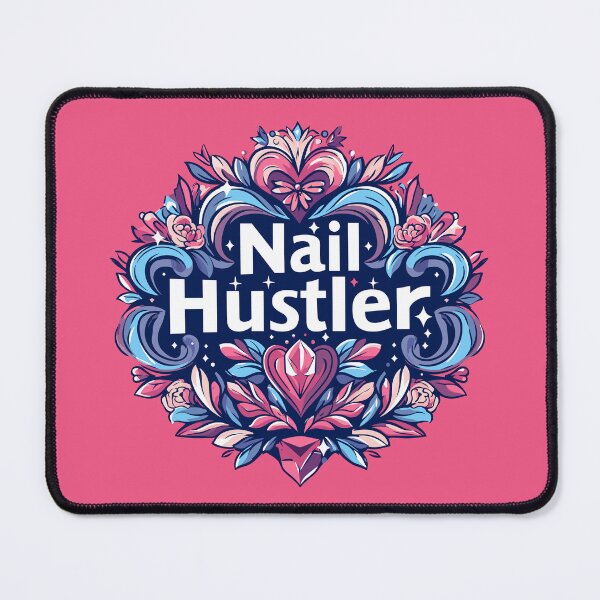 Item preview, Floral Nail Hustler With Hearts designed and sold by SweetClicks123.