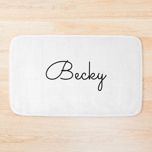 Item preview, Writing Becky Name Label designed and sold by NormadWorld.