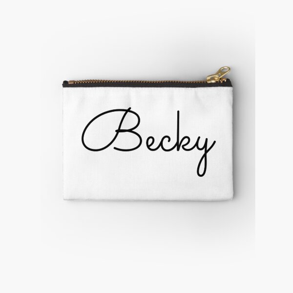 Artikelvorschau, Becky-Namensschild schreiben entworfen und verkauft von NormadWorld.