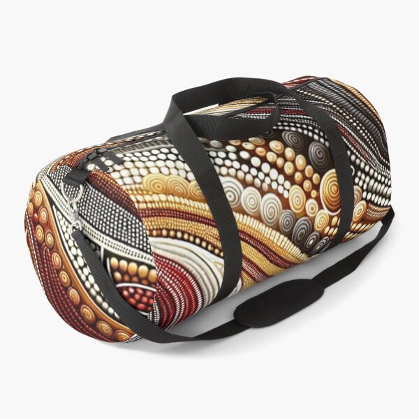 Item preview, Australian Inspired Abastact Dot Art Print designed and sold by PinUpPizzazz.