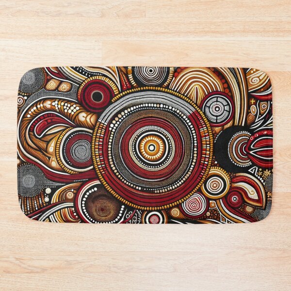 Item preview, Australian Style Abstract Dot Art designed and sold by PinUpPizzazz.