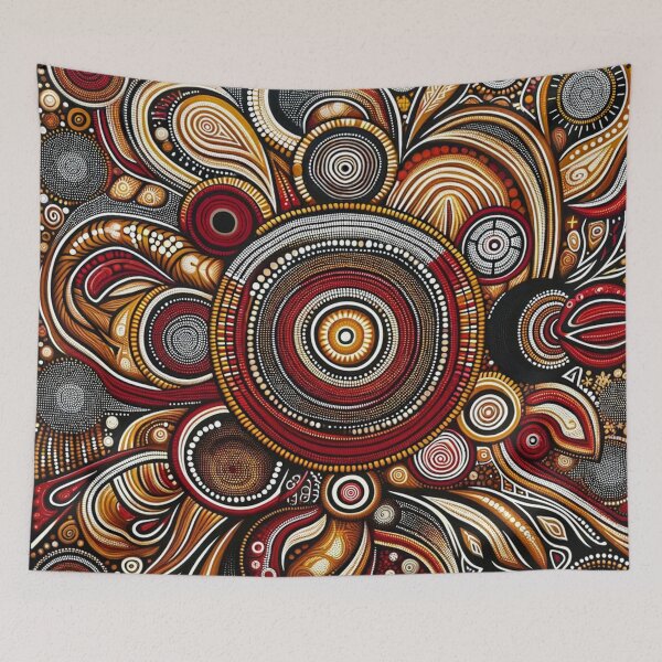 Item preview, Australian Style Abstract Dot Art designed and sold by PinUpPizzazz.