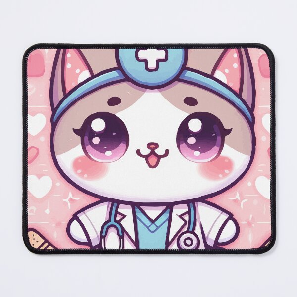 Item preview, The Sweet Hearted Medical Kitten designed and sold by Gacram.