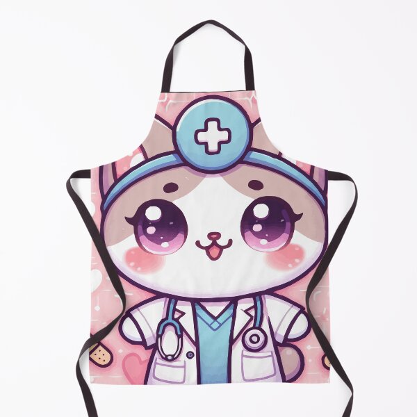 Item preview, The Sweet Hearted Medical Kitten designed and sold by Gacram.