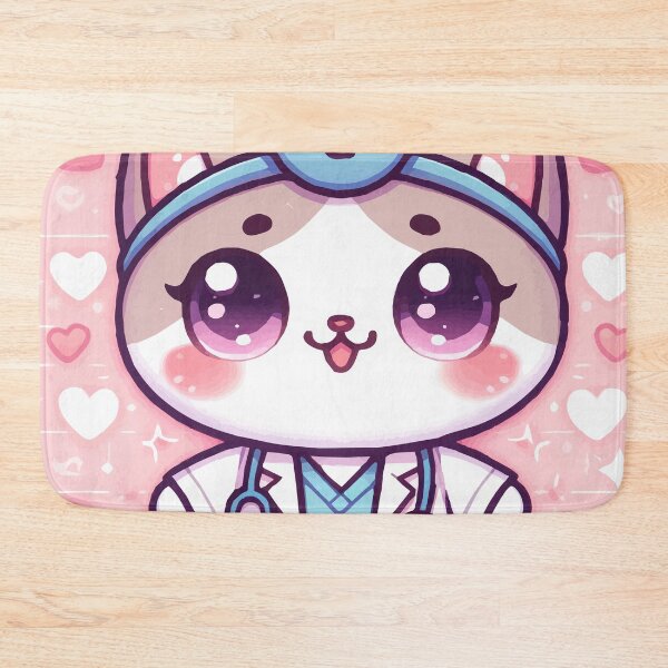Item preview, The Sweet Hearted Medical Kitten designed and sold by Gacram.