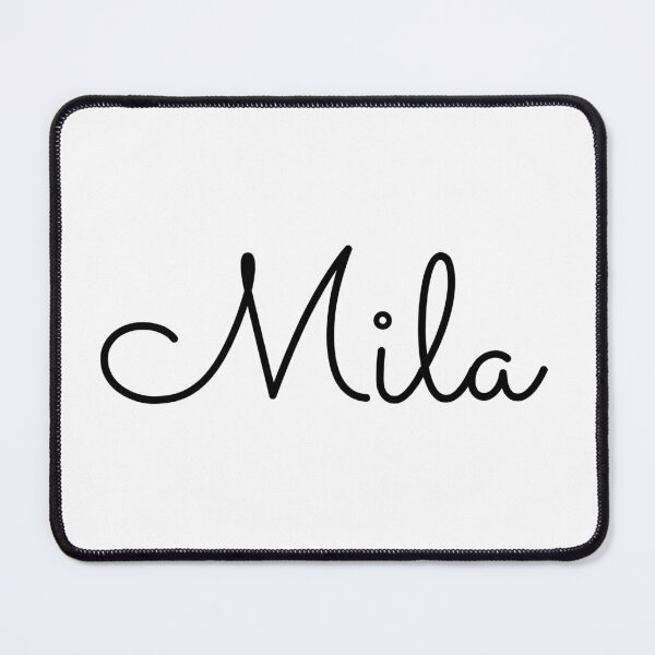 Item preview, Writing Mila Name Label designed and sold by NormadWorld.