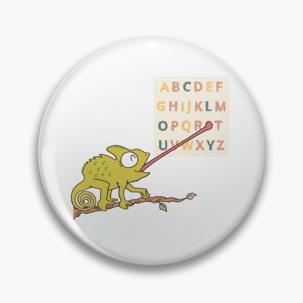 Item preview, AAC Chameleon - Alphabet Board Lizard - SLP, SPED, OT, PT designed and sold by slpallday.