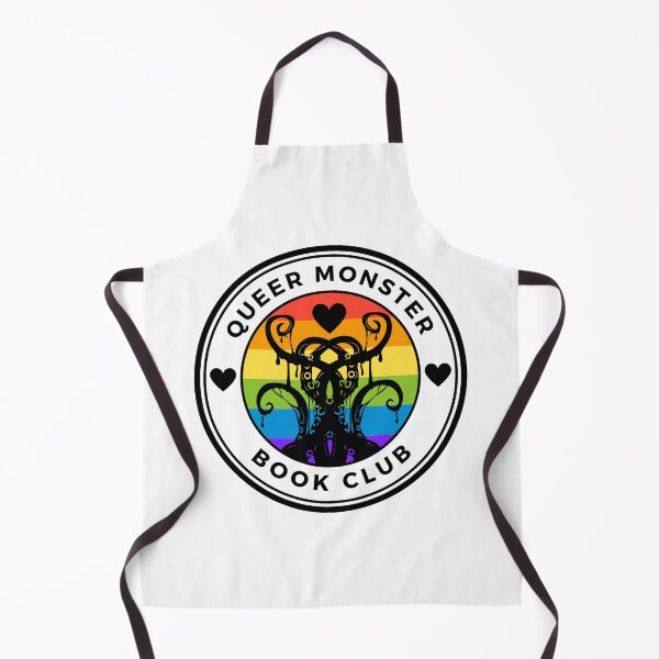 Item preview, Queer Monster Book Club heart v1 designed and sold by Liminal Odds & Ends.