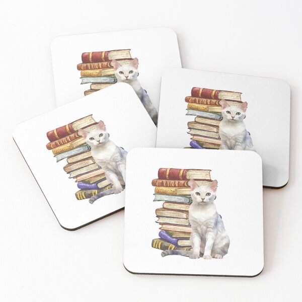 Item preview, Colorpoint Shorthair Cat And Books designed and sold by TheAnimalZ00.