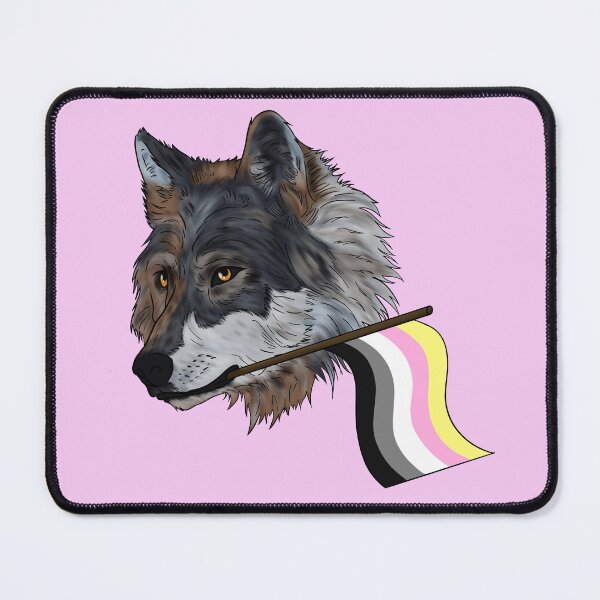 Item preview, Queer platonic Wolf designed and sold by Jasper O'Sullivan.