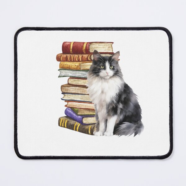 Item preview, Cymric Cat And Books designed and sold by TheAnimalZ00.